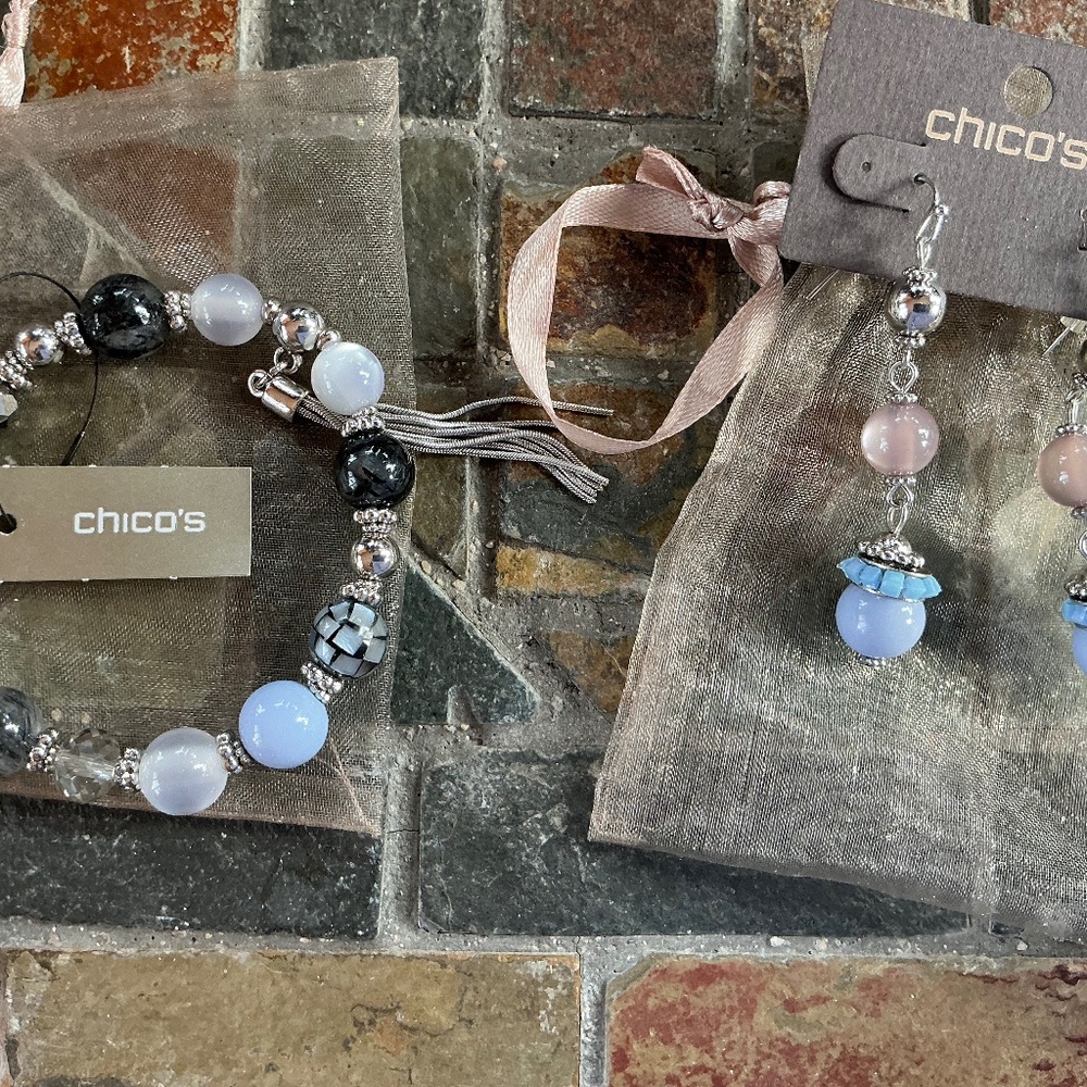 Brand new bracelet and earrings